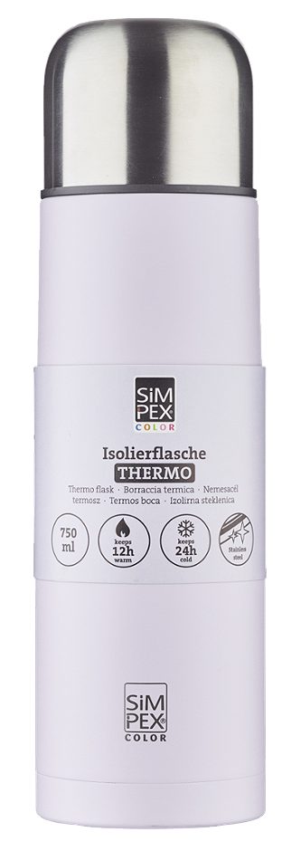 SIMPEX COLOR Isolierflasche 750ml Lila